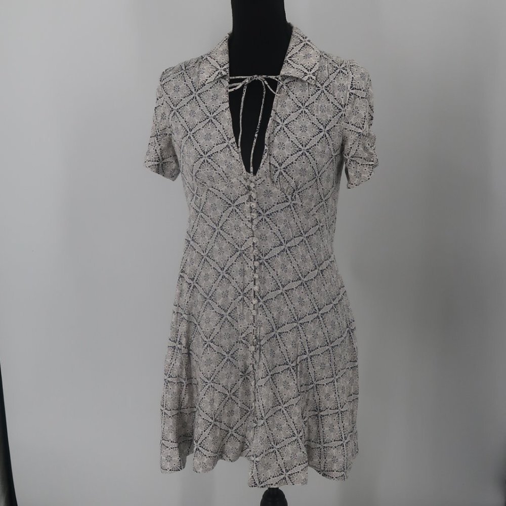 Free People Women's Short Sleeve Dress Size 2
